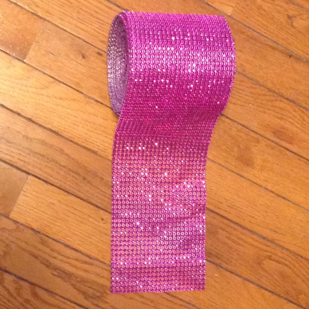 Diamond Rhinestone Mesh Bling Roll